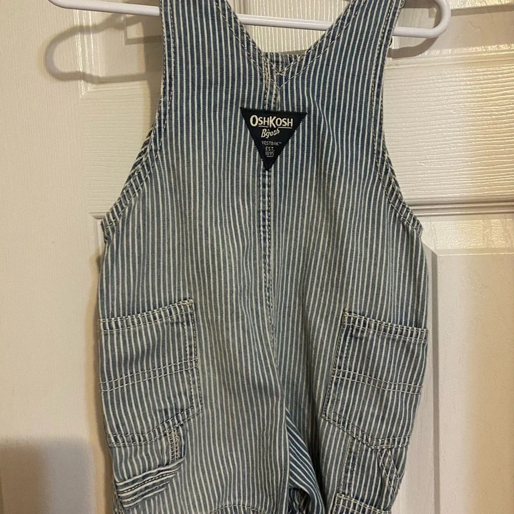 Oshkosh B’Gosh Striped Shortalls